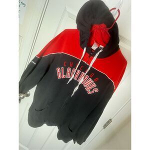 Reebok Chicago Blackhawks full zip hoodie size XL NHL